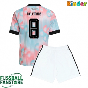 Belgien Youri Tielemans #8 Replik Auswärtstrikot Kinder WM 2026 Kurzarm (+ Kurze Hosen)